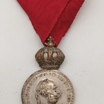 Silberne Militärverdienstmedaille Kaiser Franz Josef, Singnum Laudis